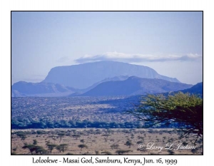 Ololokwe - Masai God