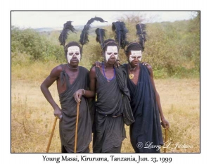 Young Maasai Males
