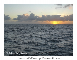 Sunset, Cat's Meow, Bligh Water