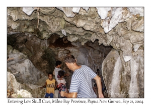 Entering Low Skull Cave