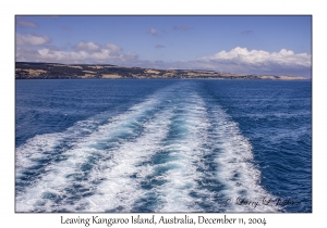 Kangaroo Island from the Ferry