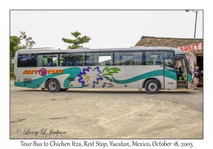Tour Bus to Chichen Itza