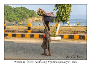 Woman & Flowers