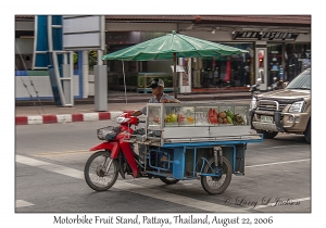 Motorbike Fruit Stand