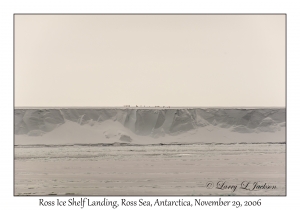 Ross Ice Shelf Landing