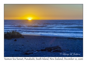 Tasman Sea Sunset