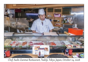 Sushi-Zanmai Restaurant Chef