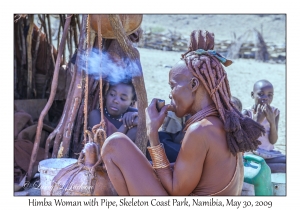 Himba Woman Smoking