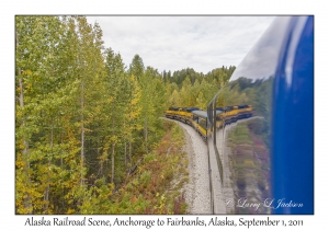 Alaska Railroad Scene