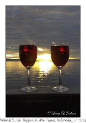 Wine & Sunset