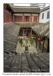 Courtyard, Garden of Jade Buddha Temple