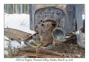 Old Car Engine