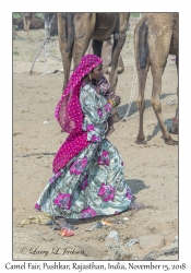 Rajasthani Woman & Child