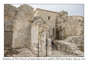 Remains of the Church of Santa Maria de Castello, 12th Century