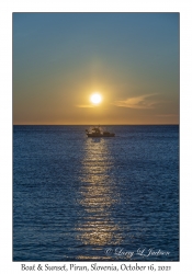 Boat & Sunset
