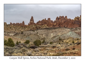 Canyon Wall Spires