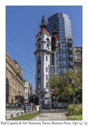 Red Cupula and Art Nouveau Tower