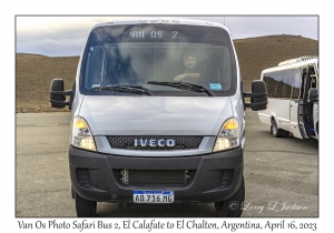 2023-04-16#7365 Bus 2, El Calafate to El Chalten, Argentina