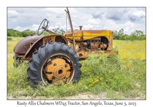 Rusty Allis Chalmers WD45 Tractor