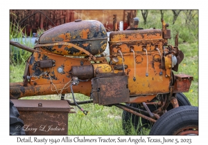 Rusty 1940 Allis Chalmers Tractor