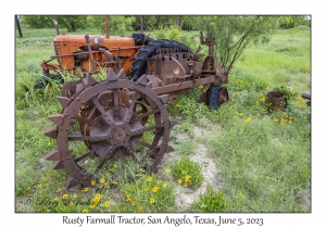 Rusty Farmall Tractor