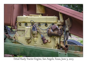 Rusty Tractor Engine