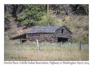 Derelict Log Barn