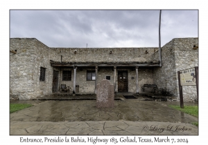 2024-03-07#2110 Entrance, Presidio la Bahia, Hwy 183, Goliad, Texas