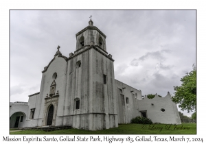 2024-03-07#2140 Mission Espiritu Santo, Goliad State Park, Hwy 183, Goliad, Texas