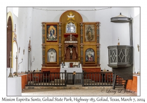 2024-03-07#2149 Mission Espiritu Santo, Goliad State Park, Hwy 183, Goliad, Texas