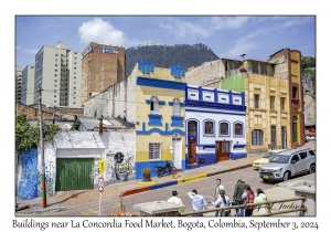 Buildings near La Concordia Food Market