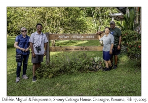 Debbie, Miguel & his parents