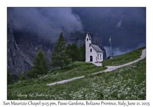 San Maurizio Chapel 9:25 pm