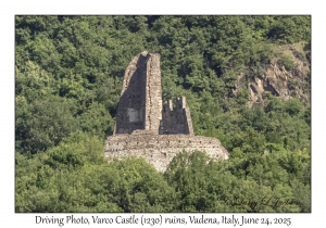 Varco Castle (1230) ruins