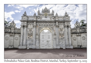 Dolmabahce Palace Gate