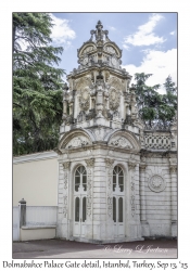 Dolmabahce Palace Gate Detail
