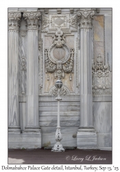 Dolmabahce Palace Gate Detail
