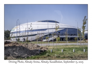 Driving Photo, Almaty Arena