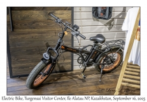 2025-09-16#8961 Electric Bike, Turgensai Visitor Ctr, Ile Alatau NP, Kazakhstan