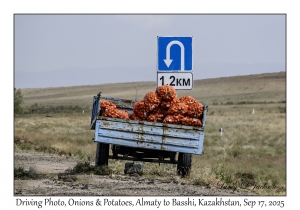 Driving Photo, Onions & Potatoes