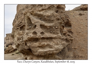 2025-09-18#9562 Face, Charyn Canyon, Kazakhstan