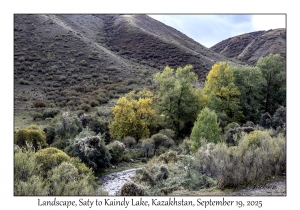 2025-09-19#9658 Landscape, Saty to Kaindy Lake, Kazakhstan