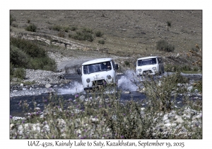 2025-09-19#9755 UAZ-452s, Kaindy Lake to Saty, Kazakhstan