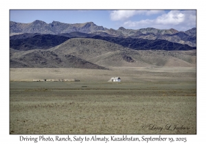 2025-09-19#9806 Driving Photo, Ranch, Saty to Almaty, Kazakhstan