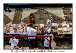2025-09-20#9824 Meat, Green Market, Almaty, Kazakhstan