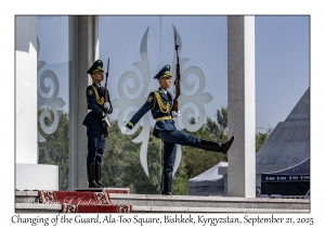 2025-09-21#0048 Changing of the Guard, Ala-Too Square, Bishkek, Kyrgyzstan