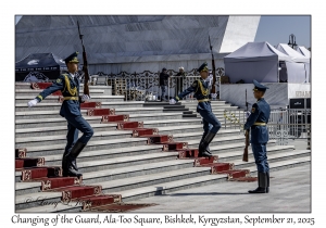2025-09-21#0058 Changing of the Guard, Ala-Too Square, Bishkek, Kyrgyzstan