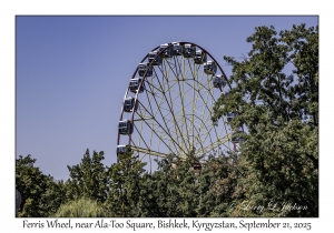 2025-09-21#0086 Ferris Wheel, near Ala-Too Square, Bishkek, Kyrgyzstan