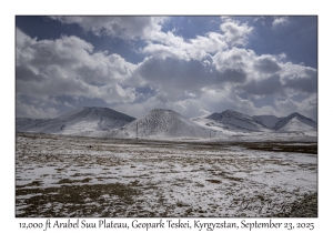 12,000 ft Arabel Suu Plateau