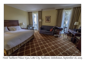 2025-09-26#4213 Hotel Tashkent Palace #322, Lotte City, Tashkent, Uzbekistan